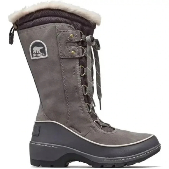 Sorel Shoes - Sorel Tivoli III High Winter Boot - Women's, Quarry, Cloud Size7